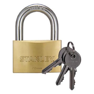 Hangslot | Stanley | 70 mm, Verzenden, Nieuw