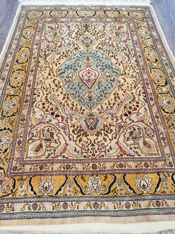 Hereke - Hereke - Hereke - Vloerkleed - 155 cm - 94 cm -, Nieuw