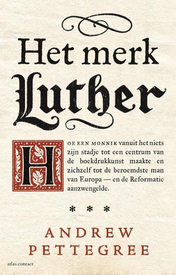 Het merk Luther, Ophalen of Verzenden, Nieuw