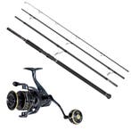 Ultimate Quest Travel Spin Heavy Reishengel Set 2.40m, Verzenden, Nieuw