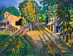 Armand Meffre (1929–2009) - La Gare de Robion