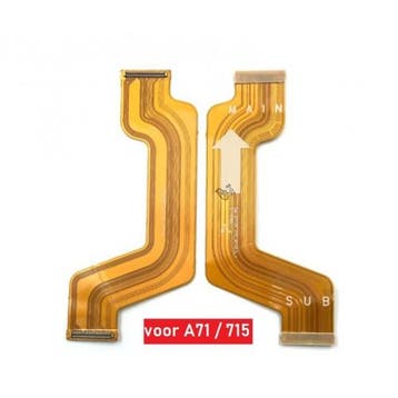 Samsung Galaxy A71 Moederbord Connector Flex Kabel, Verzenden, Nieuw