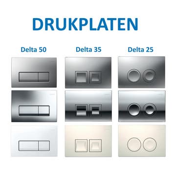 UP100 Toiletset 35 Civita Black Rimless Mat Zwart Met bril, Ophalen of Verzenden, Nieuw