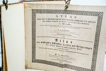 F. De Kausler - Atlas des plus mémorables batailles, combats
