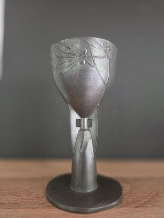 Kayser & Sohn - Karl Berghof - Bokaal - 4646 - Tin, Antiek en Kunst, Kunst | Designobjecten