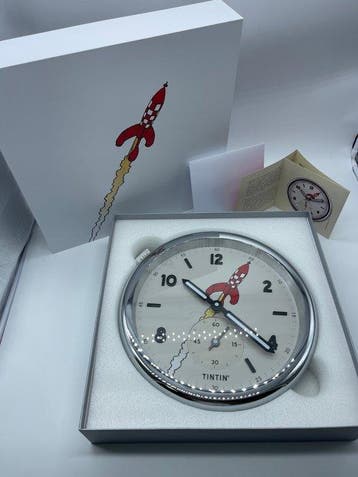 Wandklok - Tintinimaginatio #82055-Objetivo La Luna. Edition, Nieuw