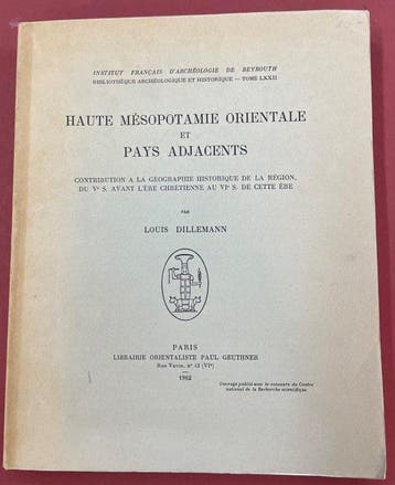 Mesopotamia - Louis Dillemann - Haute Mésopotamie orientale