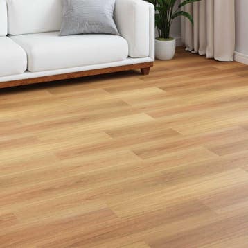 vidaXL Laminaatvloer Donker Walnoten 101 x 20 x 0,8 cm 5 st, Doe-het-zelf en Verbouw, Vloerdelen en Plavuizen, Verzenden, Nieuw