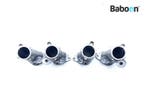 Inlaat Spruitstuk Yamaha GTS 1000 1993-1999 (GTS1000) Set, Motoren, Onderdelen | Yamaha, Verzenden, Gebruikt