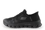 Skechers Instappers in maat 39 Zwart, Skechers, Verzenden, Zo goed als nieuw, Instappers