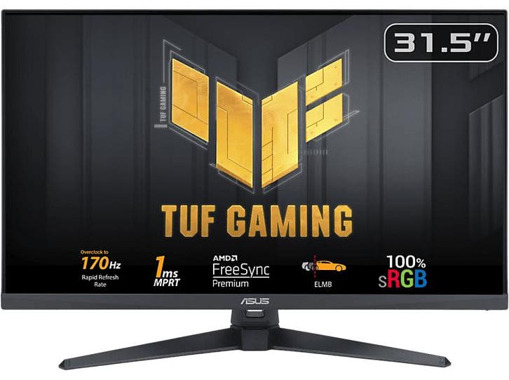 Asus - Full HD Gaming Monitor - 31.5 inch, Computers en Software, Monitoren, VA, Ingebouwde speakers, Gaming, Full HD, Nieuw, Verzenden