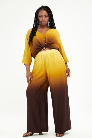 Mat fashion broek overloop kleuren Maat:, Kleding | Dames, Verzenden, Nieuw, Overige kleuren