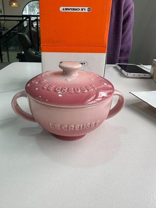 Le Creuset - Pot - Bloemen-Taal Serie - Mini Cocotte Every -, Antiek en Kunst, Antiek | Keukenbenodigdheden