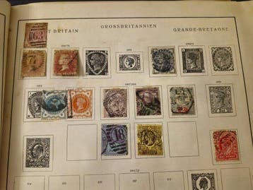 Stockboek - Europa 1850/1995, Gestempeld