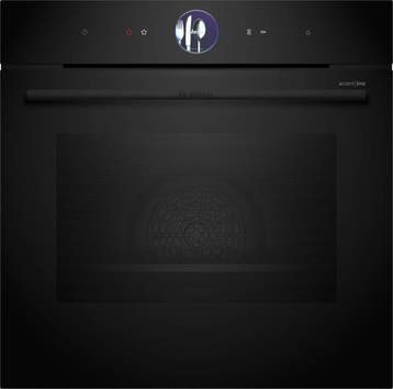 Bosch HSG936AB1 combi-stoomoven, Ophalen, 60 cm of meer, Nieuw, Oven met grill