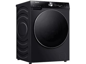 Hisense - Wasmachine Voorlader - 12 kg - Zwart, 10 kg of meer, Verzenden, Nieuw, 85 tot 90 cm
