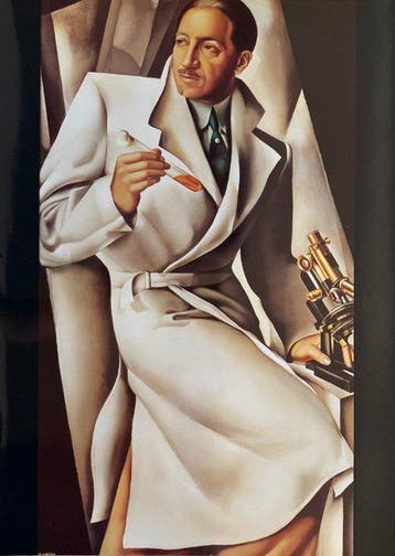 Tamara de Lempicka - “Doctor Boucard, 1929”. Gesigneerd in