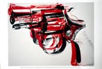 (After) Andy Warhol (1928-1987) - Gun, c. (black and red on