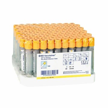 BD Vacutainer SST II Advance Serumbuizen - 3,5ml - 100 stuks, Diversen, Verpleegmiddelen, Verzenden, Nieuw