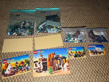 Lego Set - Western - Lego Western 6746, 6755, 6716, 6718, Nieuw