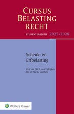Cursus Belastingrecht Schenk  en Erfbelasting  9789013178265, Verzenden, Zo goed als nieuw