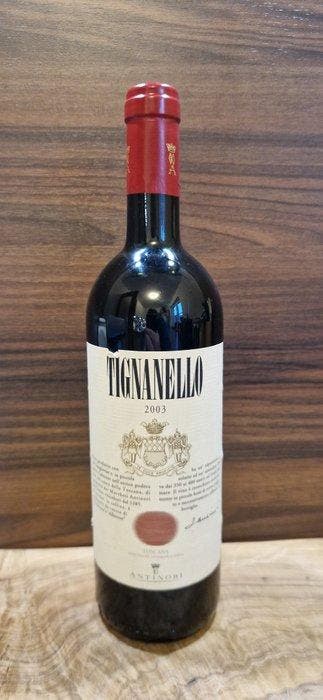 2003 Marchesi Antinori, Tignanello - Toscane IGT - 1 Fles, Nieuw