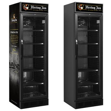 Hertog Jan Special glasdeurkoelkast 345 liter, Ophalen of Verzenden