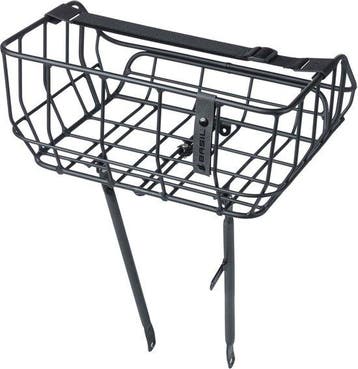 Basil Portland Fietsmand - Voorop - 25 Liter - Zwart, Verzenden, Nieuw