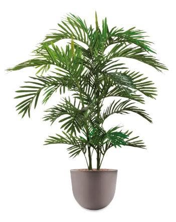 Areca Palm kunstplant, H120cm, Huis en Inrichting, Ophalen of Verzenden, Palm, 100 tot 150 cm