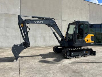 Veiling: Midigraafmachine Volvo EC55D Diesel 2018, Ophalen, Graafmachine