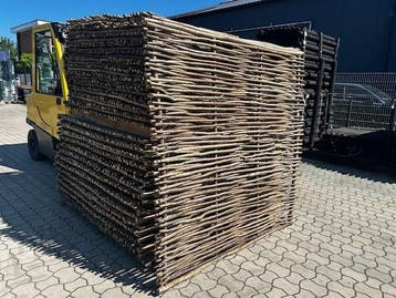 Hazelaarscherm 1.80m x 1.80m, Ophalen, Nieuw, Hout, 1 tot 2 meter