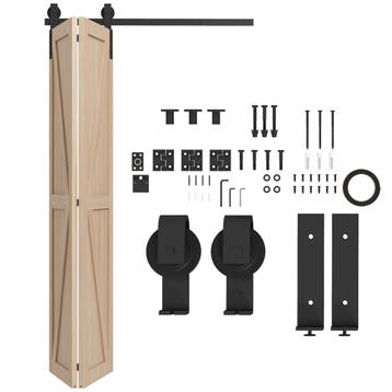 Schiebetüren-Beschlagsatz 122 Cm Beschlagsatz Für Doppelflüg, Verzenden, Nieuw