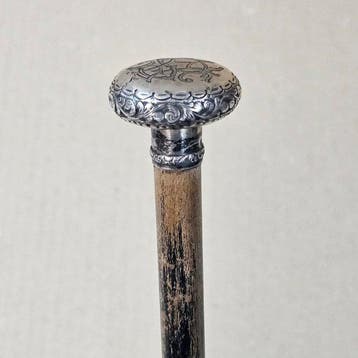 Wandelstok - .800 zilver - Wandelstok Zilver 800