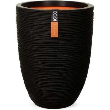 Lage elegante vaas - CAPI EUROPE - RIB NL - 46 x 58 cm -..., Tuin en Terras, Verzenden, Nieuw, Overige typen