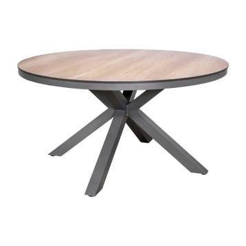 De Smid Lifestyle  Lifestyle Elena HPL tafel rond 140cm, Huis en Inrichting, Nieuw