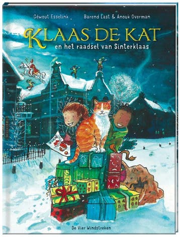 Klaas de kat en het raadsel van Sinterklaas - Anouk Overman, Verzenden, Zo goed als nieuw, Anouk Overman