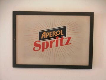 Aperol spritz - Reclamebord - 1990 - IJzer