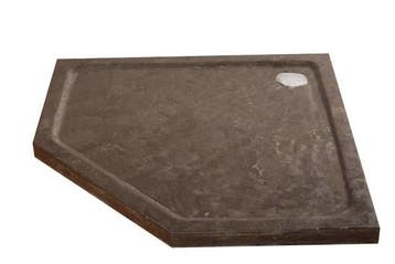 Hardstenen Douchebak 90X90X5 Cm Vijfhoek, Ophalen of Verzenden, Nieuw, Douche