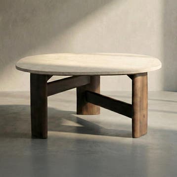 *WOONWINKEL* Salontafel Marmer, Huis en Inrichting, Tafels | Salontafels, Verzenden, Nieuw