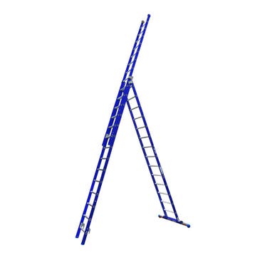 ASC Premium XD ladder 3 delig, Doe-het-zelf en Verbouw, Ladders en Trappen, Verzenden, Nieuw, Ladder