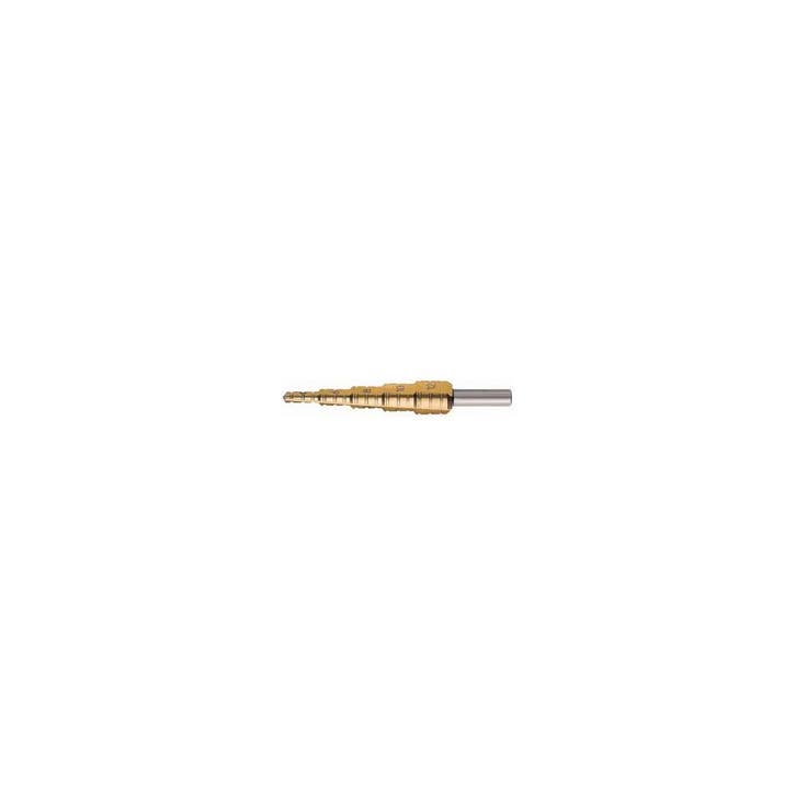 Frees-trapboor HSS TiN 4-12mm FORMAT, Doe-het-zelf en Verbouw, Gereedschap | Handgereedschap, Nieuw, Verzenden