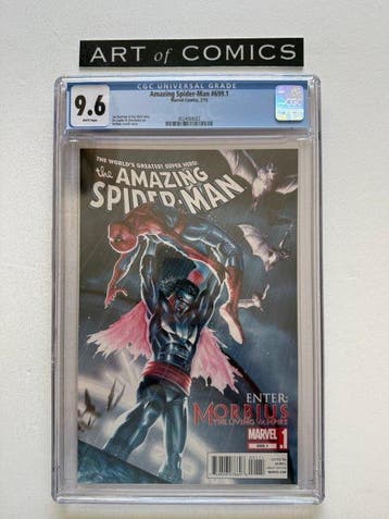 The Amazing Spider-Man #699.1 - CGC 9.6 - 1 Graded comic -, Nieuw