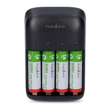 Batterij oplader | Nedis, Verzenden, Nieuw