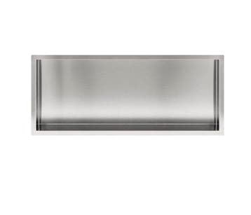 RVS Inbouwnis 30x90x10cm, Doe-het-zelf en Verbouw, Verzenden, Nieuw