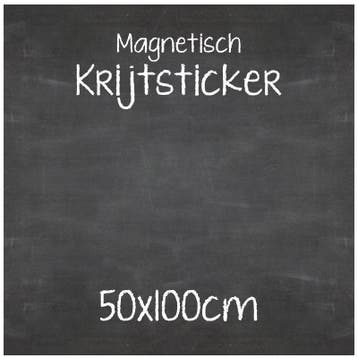 Magnetische Krijtsticker 50x100 cm, Nieuw in verpakking