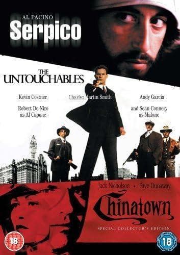 Serpico + the Untouchables + Chinatown      Gratis verzenden, Vanaf 18 jaar, Verzenden, Zo goed als nieuw