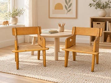 Fredericia Stolefabrik - Hans J. Wegner - Kinderstoel (2) -