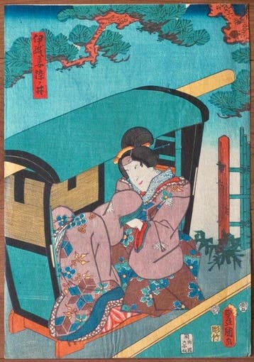 Iori’s Wife, Some-no-I ( ) - Utagawa Kunisada