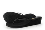 Reef Slippers in maat 42½ Zwart, Kleding | Dames, Schoenen, Slippers, Verzenden, Zwart, Zo goed als nieuw