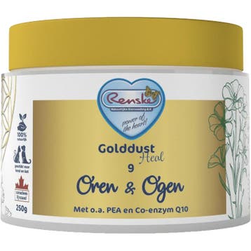 Renske Golddust Heal 9 - Oren & Ogen 250gram, Verzenden, Nieuw